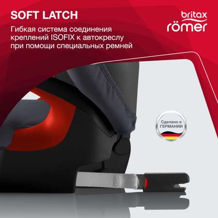 Автокресло Britax Roemer Kidfix Storm grey 2/3 (15-36 кг)