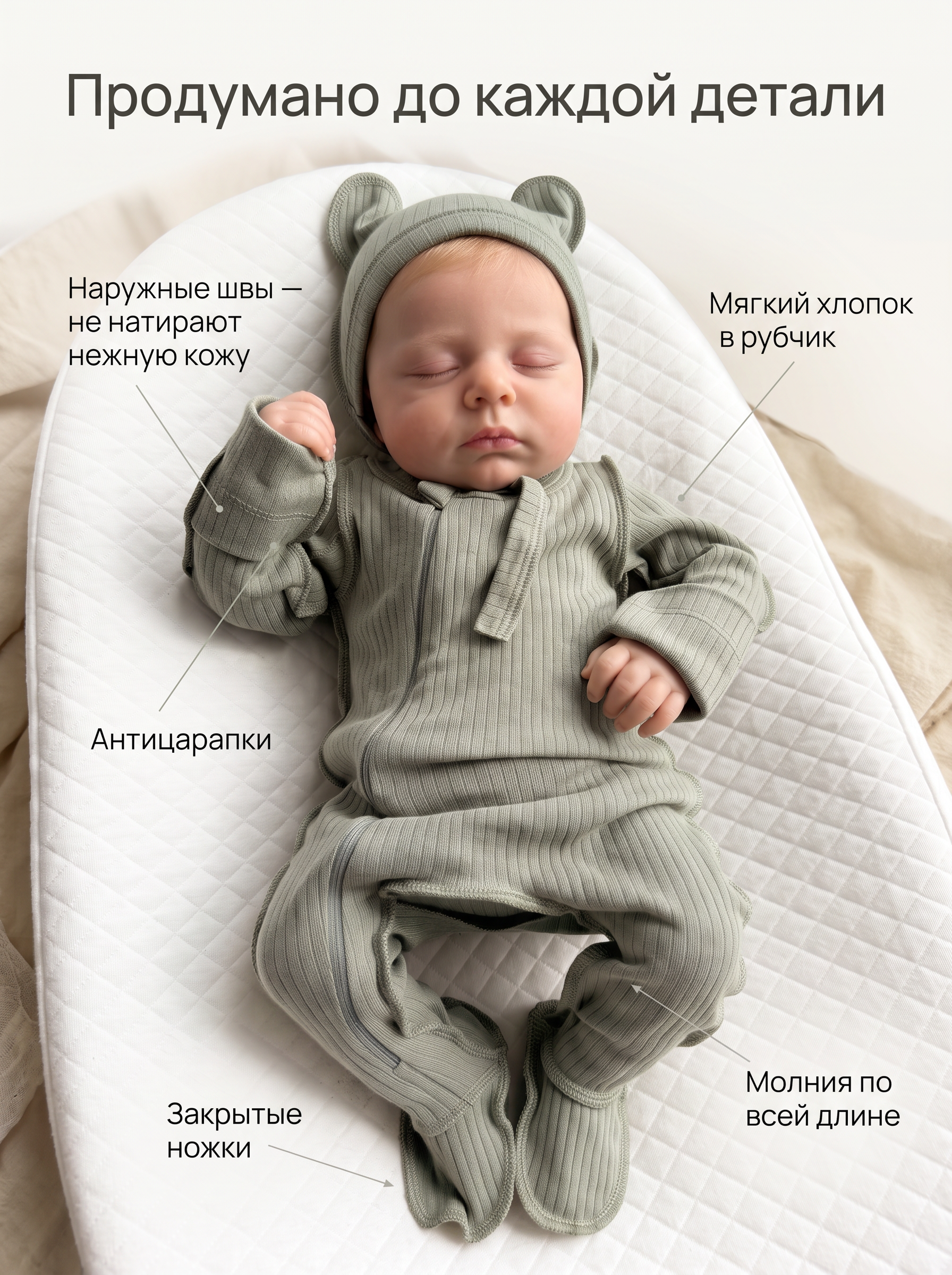 Комбинезон и шапочка СветЛена СМЧзел - фото 11