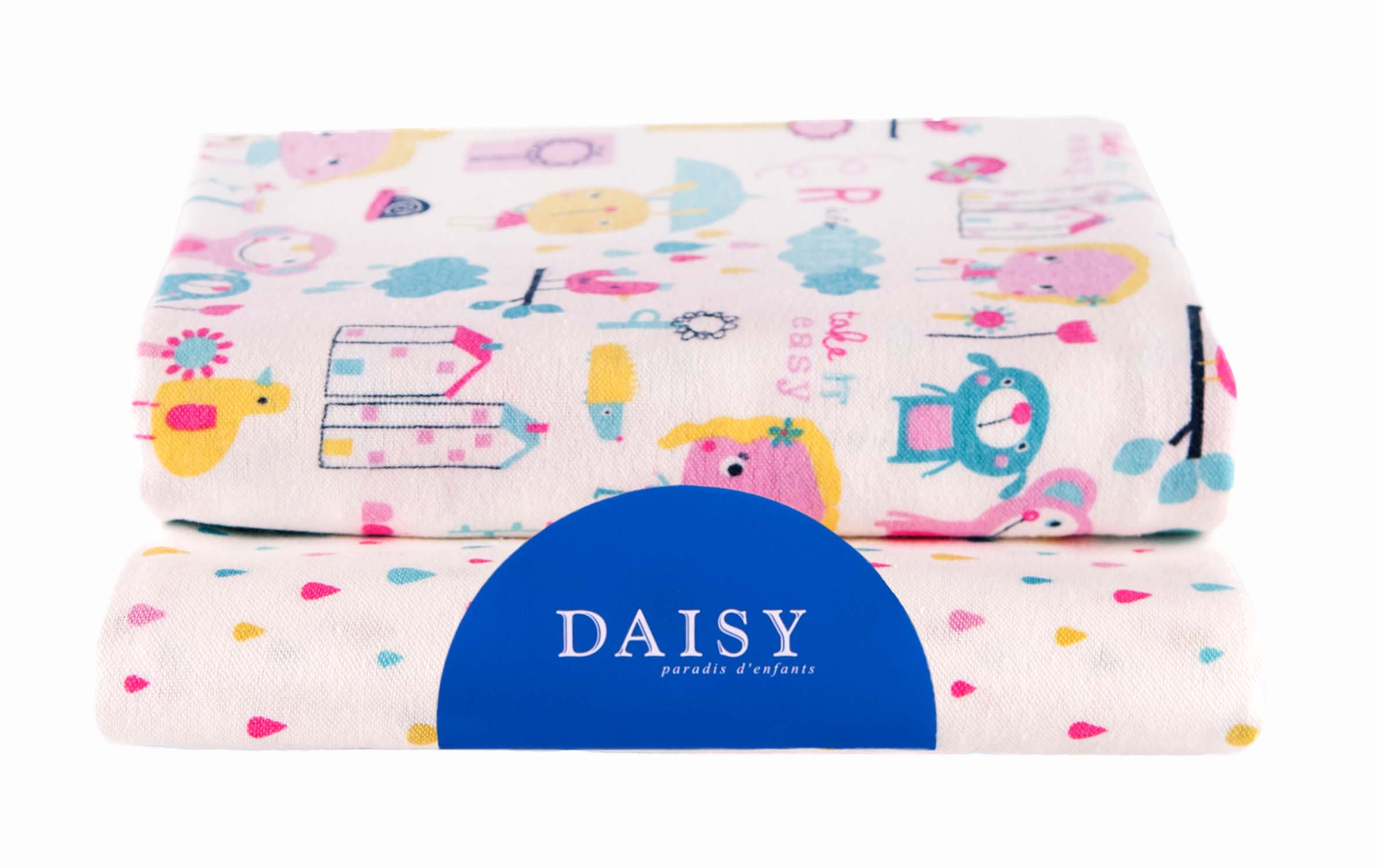 Пеленка Daisy Фланель 2шт 75х120см Девочки - фото 5