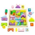 Конструктор Alatoys ВОЛШЕБНЫЙ ЛЕС (35 фигур) деревянный 35 дет.