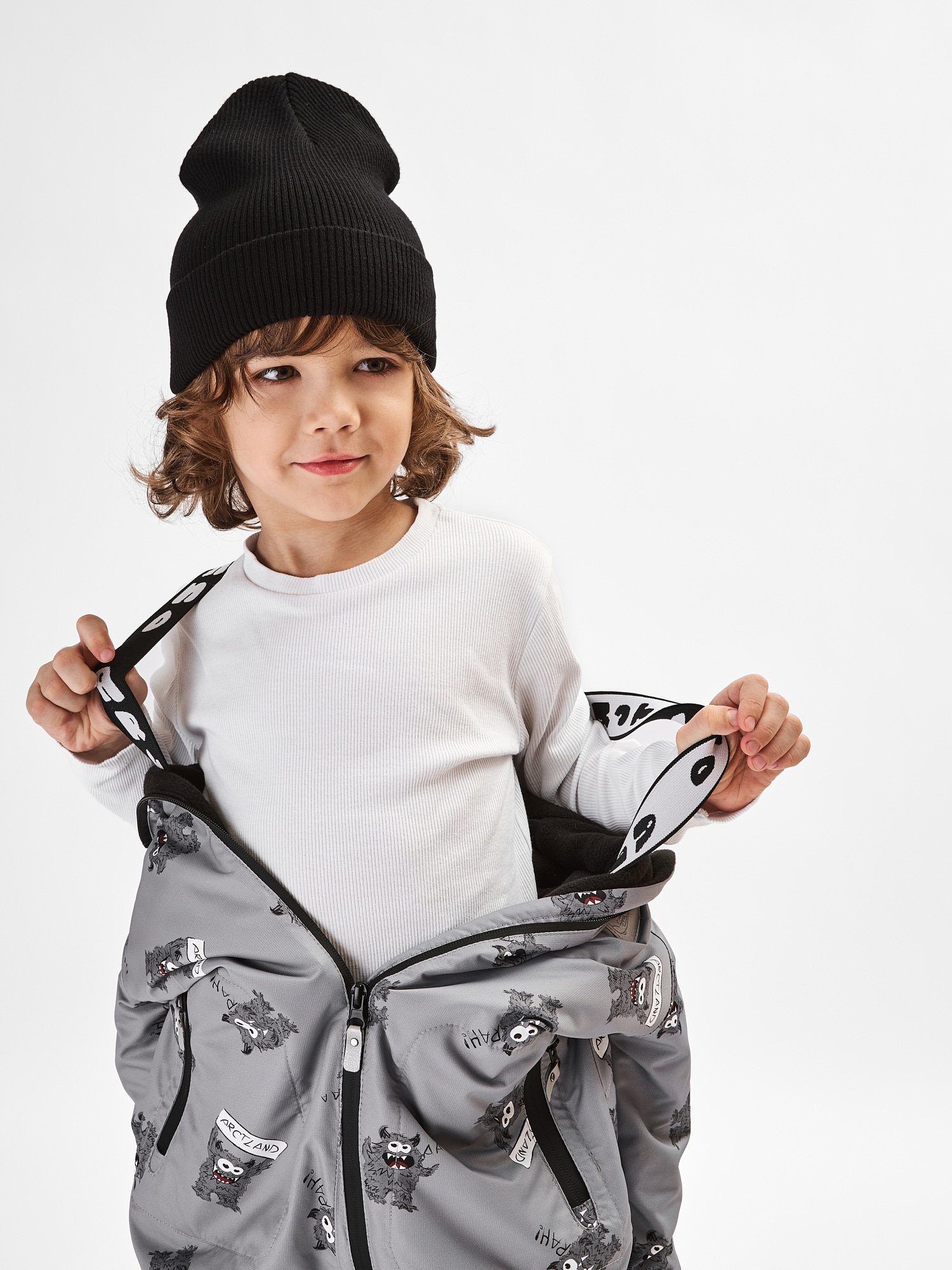 Комбинезон Arctland s720_серый - фото 6