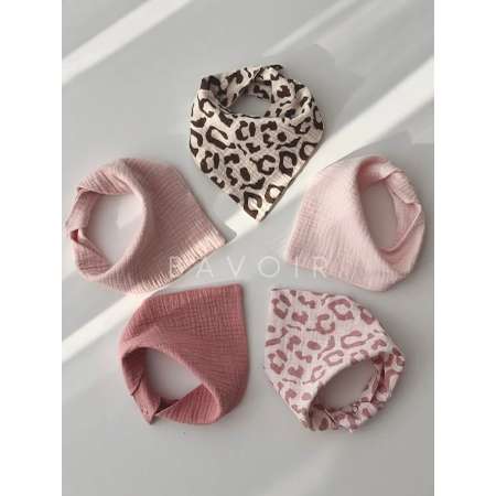 Нагрудник OUR_BABY текстиль 5 шт.