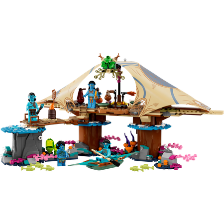 Конструктор LEGO Avatar Дом Риф Меткайна блочный