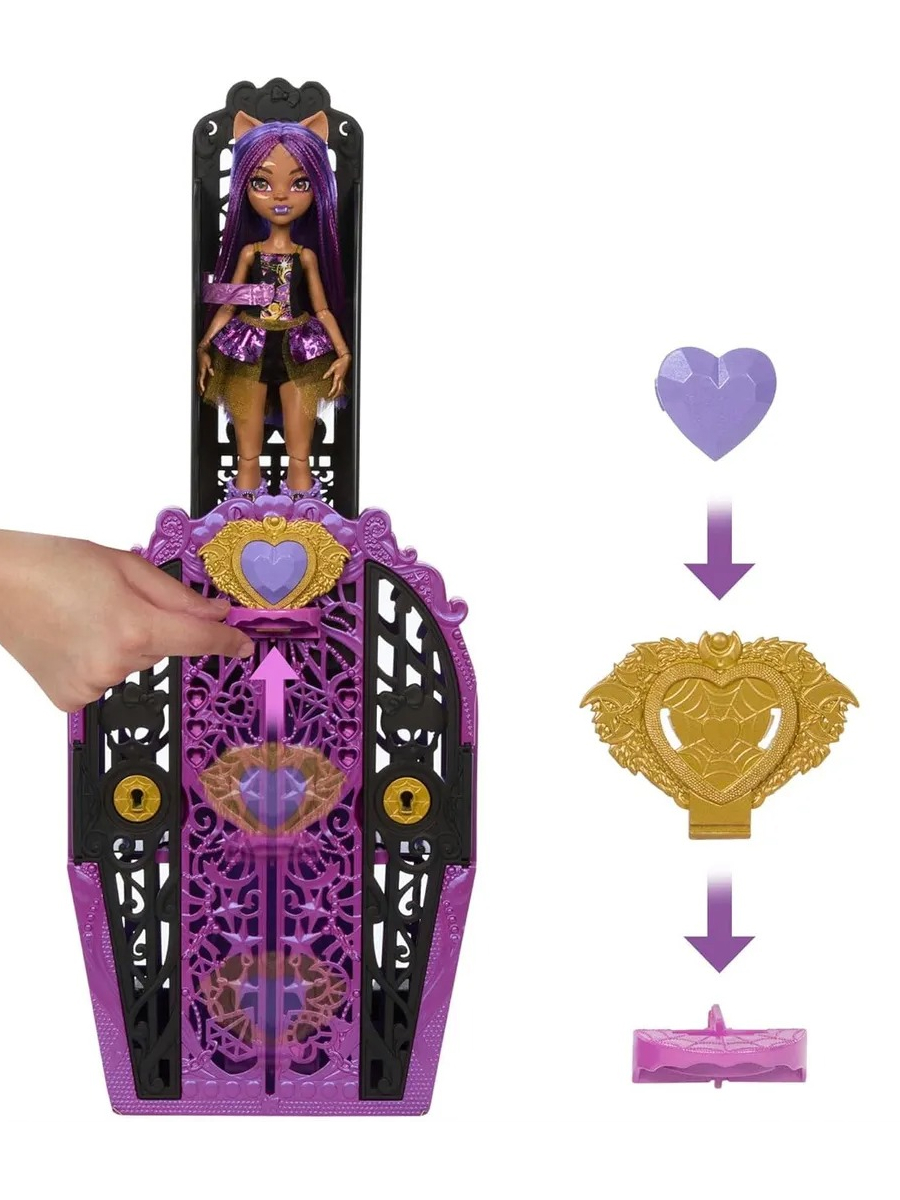 Кукла модельная Monster High Клодин Вульф HXH85 - фото 6