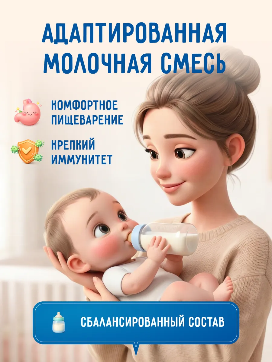 Смесь молочная Беллакт 0-6 месяцев 300 г 1 шт. - фото 3