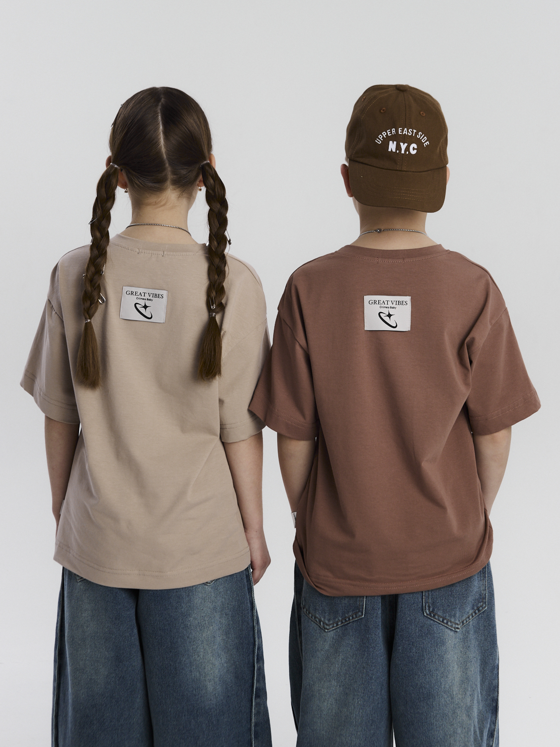 Футболка 2 шт Crimea Baby SET/mokko_brown - фото 2