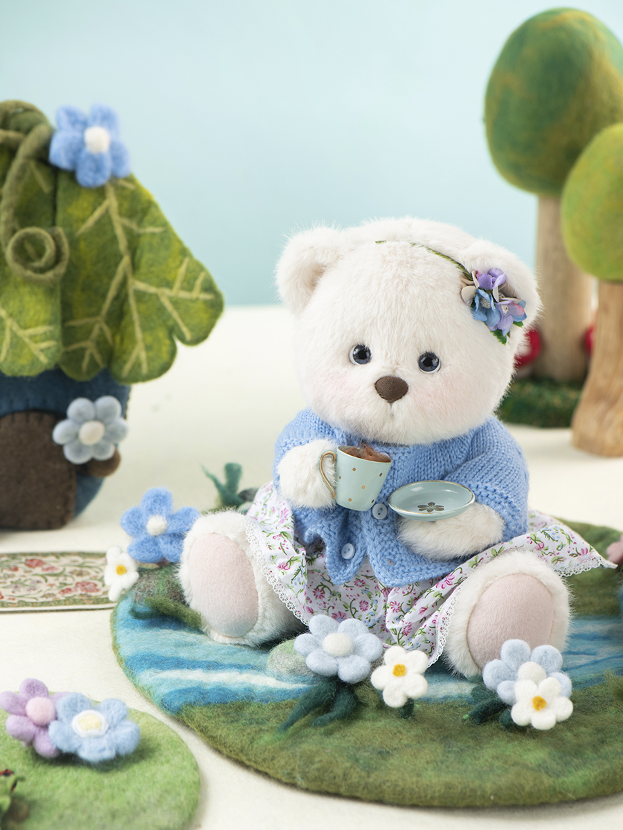 Мягкая игрушка TeddyTales Медведь Незабудка - фото 16