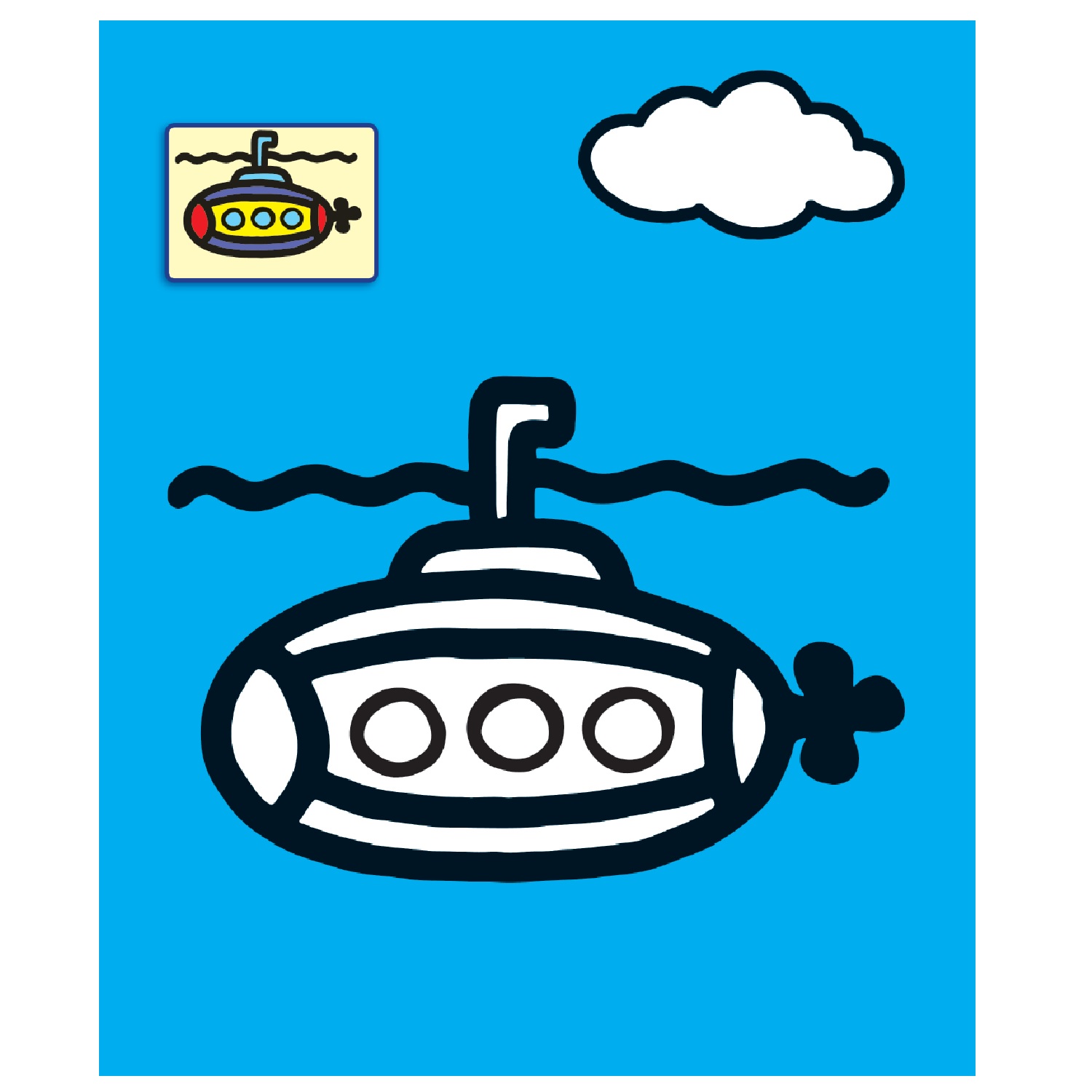 Раскраска АСТ Самые первые раскраски с объемным контуром Кораблики и самолётики - фото 3