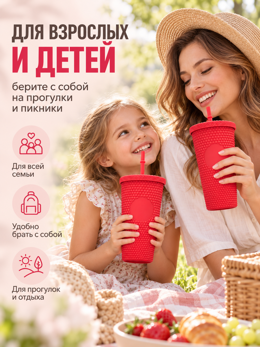 Поильник с трубочкой iLikeGift стакан детский 480 мл - фото 4