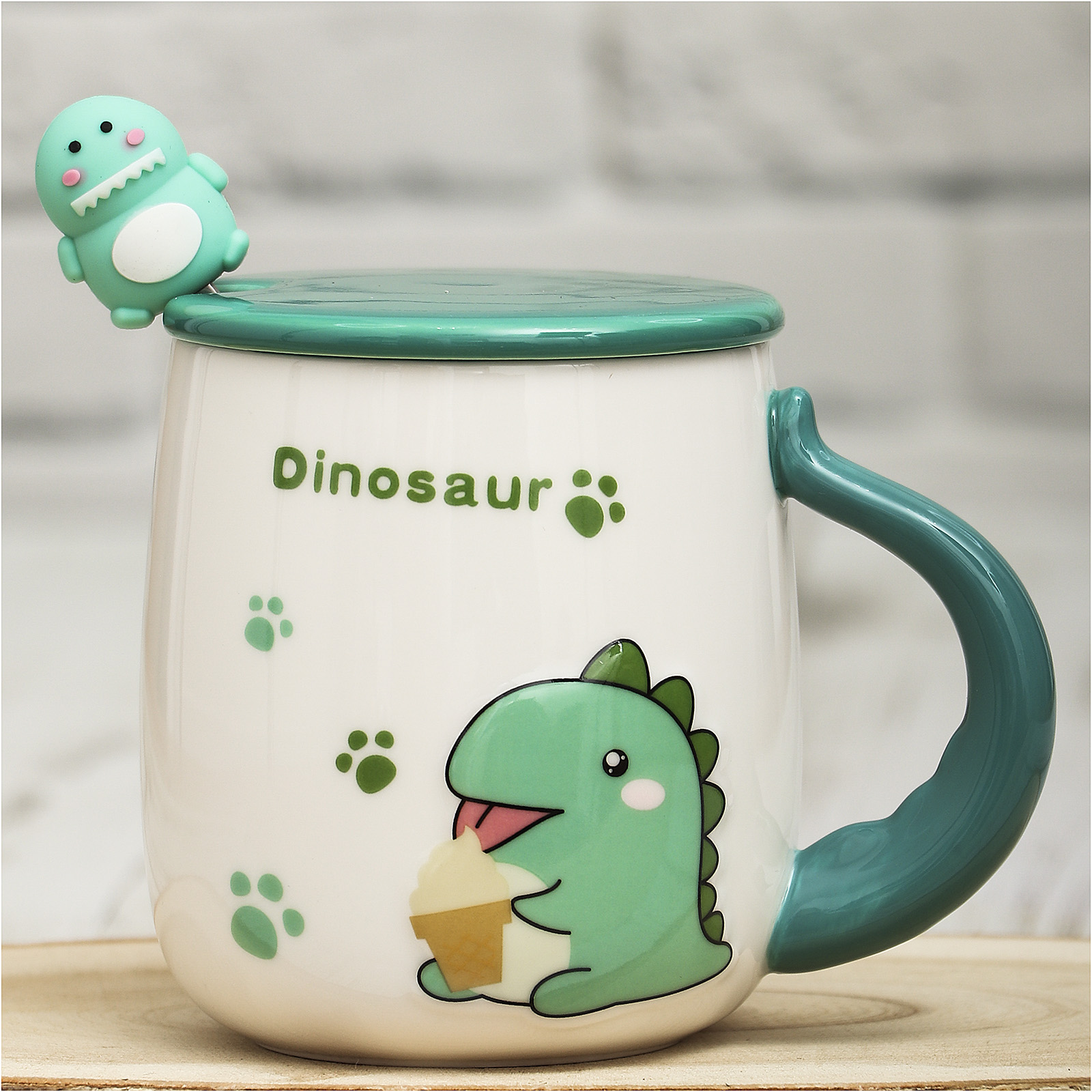 Кружка ЭВРИКА динозаврик №4 - фото 1