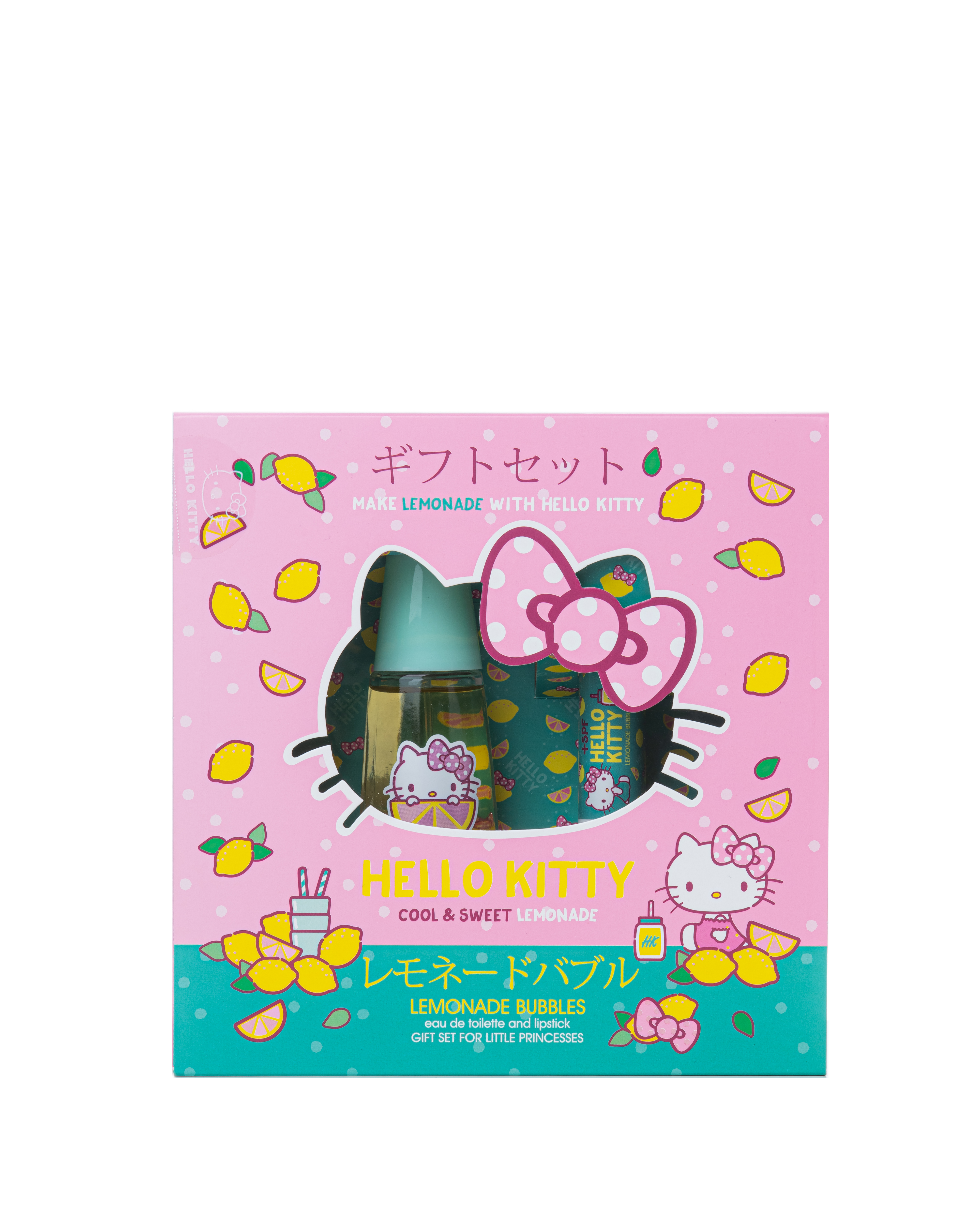 Туалетная вода + помада Hello Kitty Lemonade bubbles 50 мл - фото 1