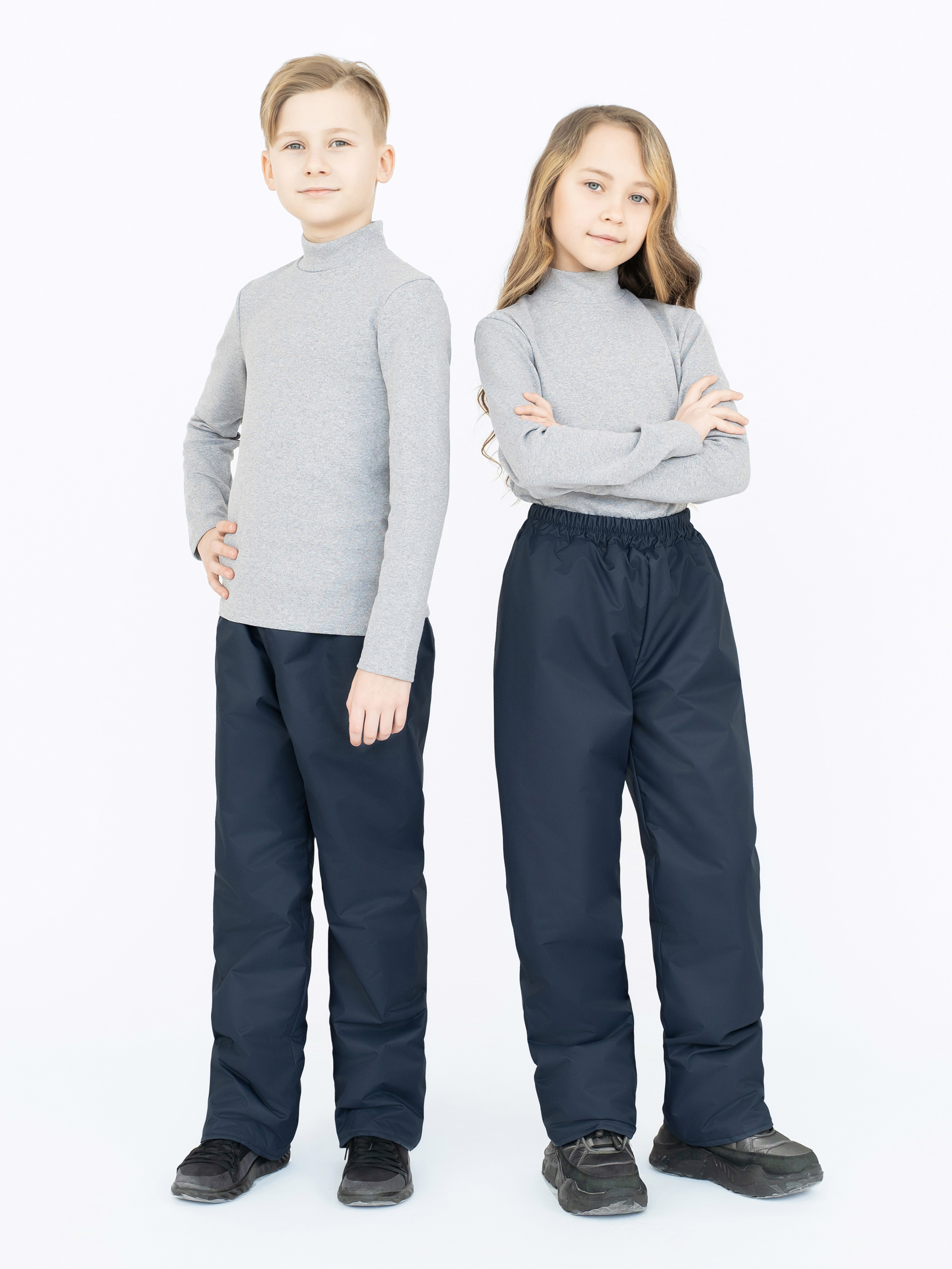 Брюки Arctic kids 10-002 синий - фото 3