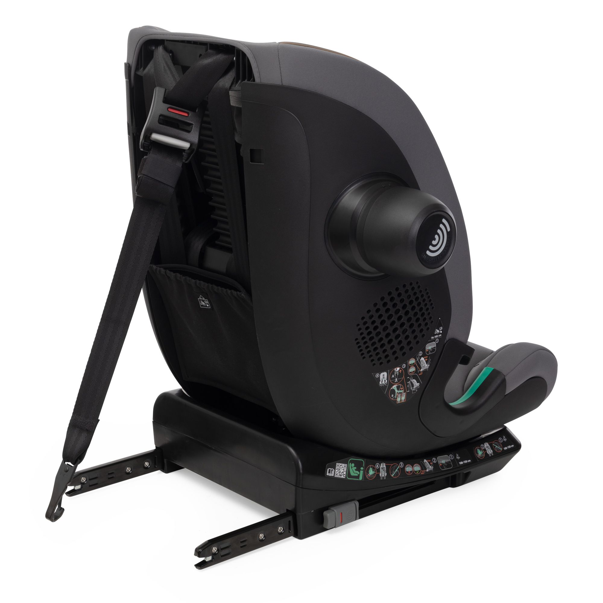 Автокресло Chicco Isofix 1/2/3 (9-36 кг) серый - фото 19