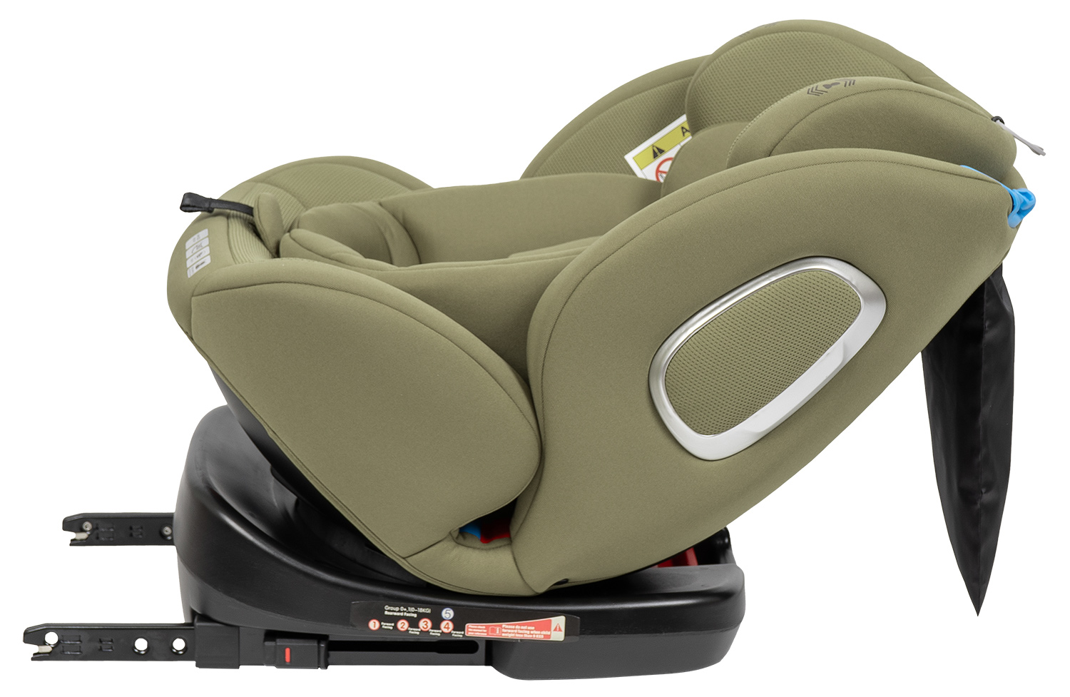 Автокресло Farfello YB102A Isofix 0+/1/2/3 (0-36 кг) зеленый - фото 12