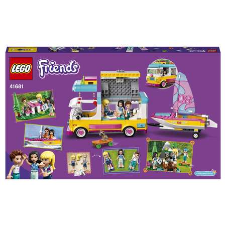 Конструктор LEGO Friends Лесной дом на колесах и лодка