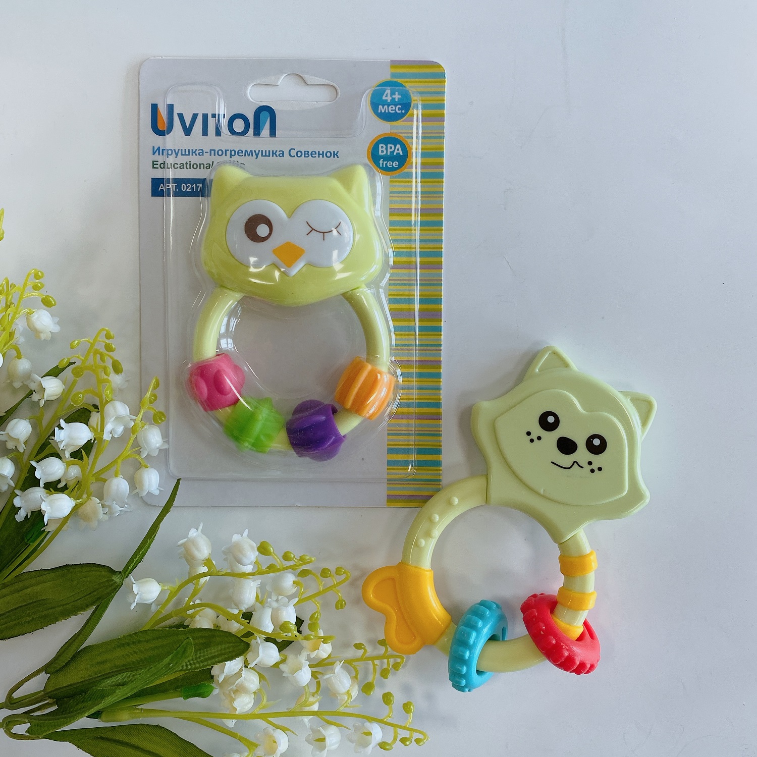 Игрушка Uviton погремушка Лисичка - фото 19