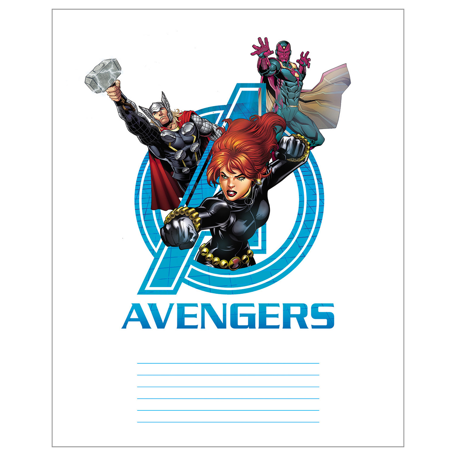 Тетрадь Hatber клетка 18 лист. в ассортименте - фото 5