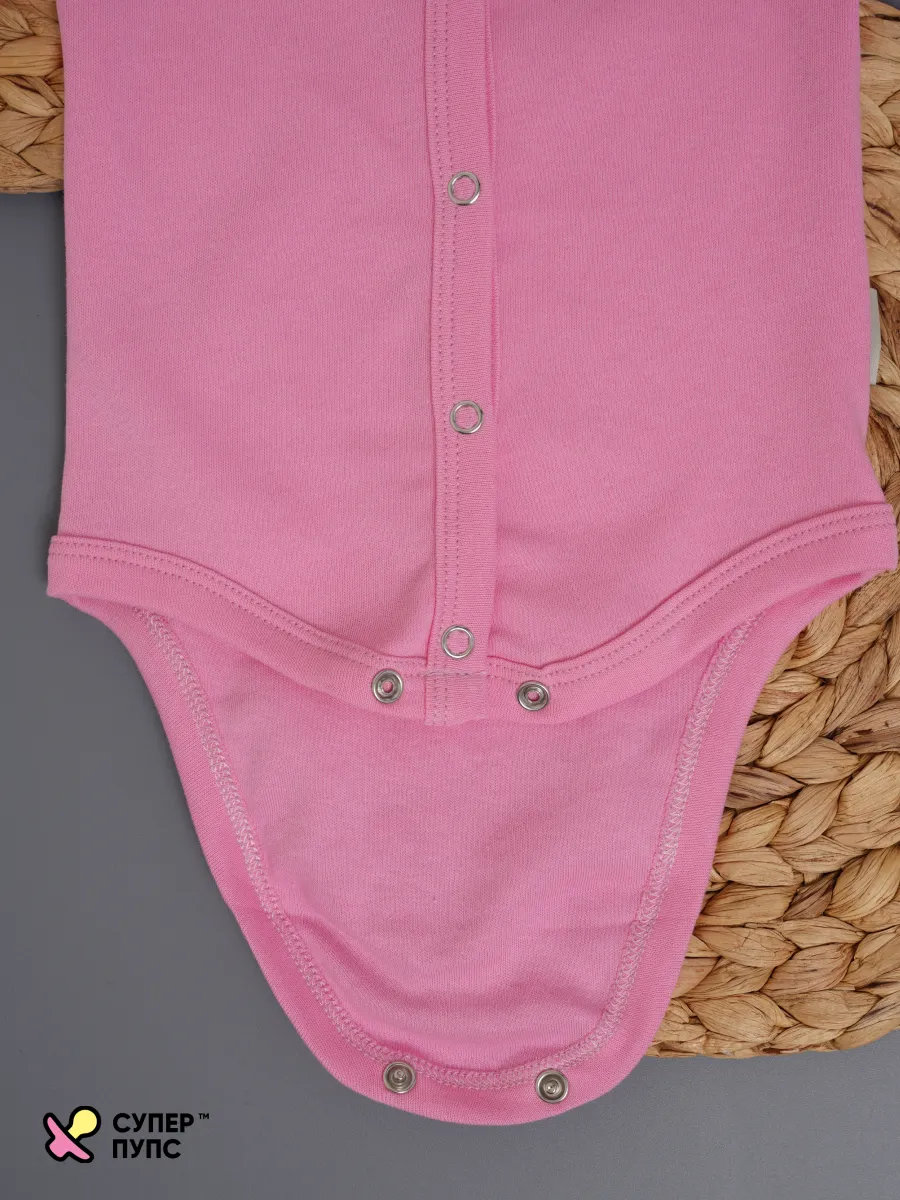Боди 3 шт Супер Пупс нбр/3пр/бд/коррук/SK23розовыйлисточкиветочки - фото 28
