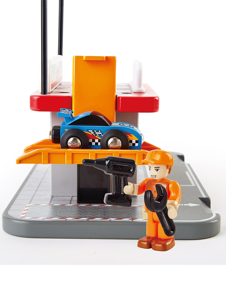 Трек Hape Гоночная станция E3734_HP - фото 4