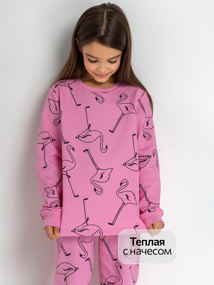 Пижама HappyFox HF10056розовый - фото 2