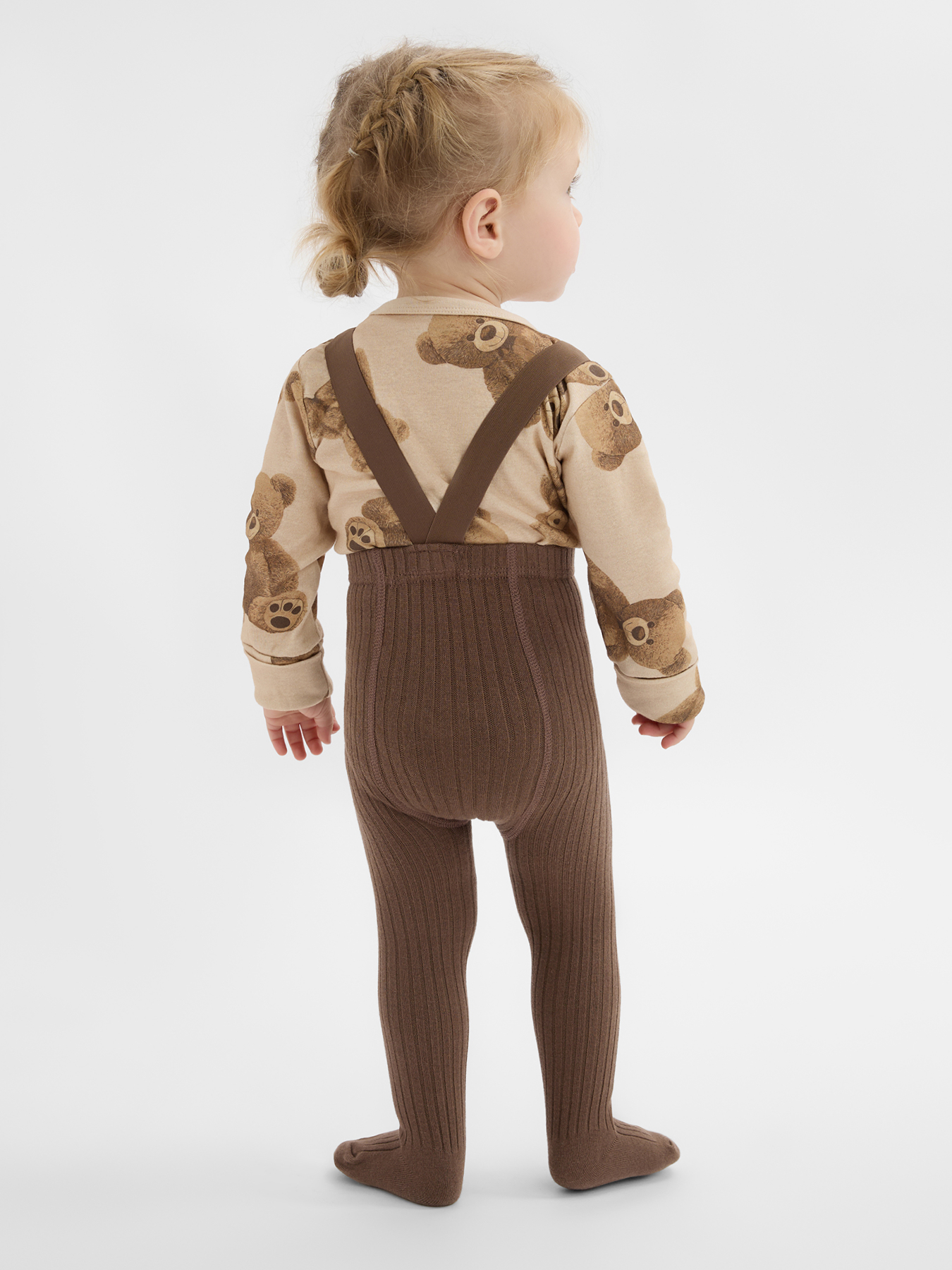 Колготки Happy Baby 88183-0_brown - фото 4