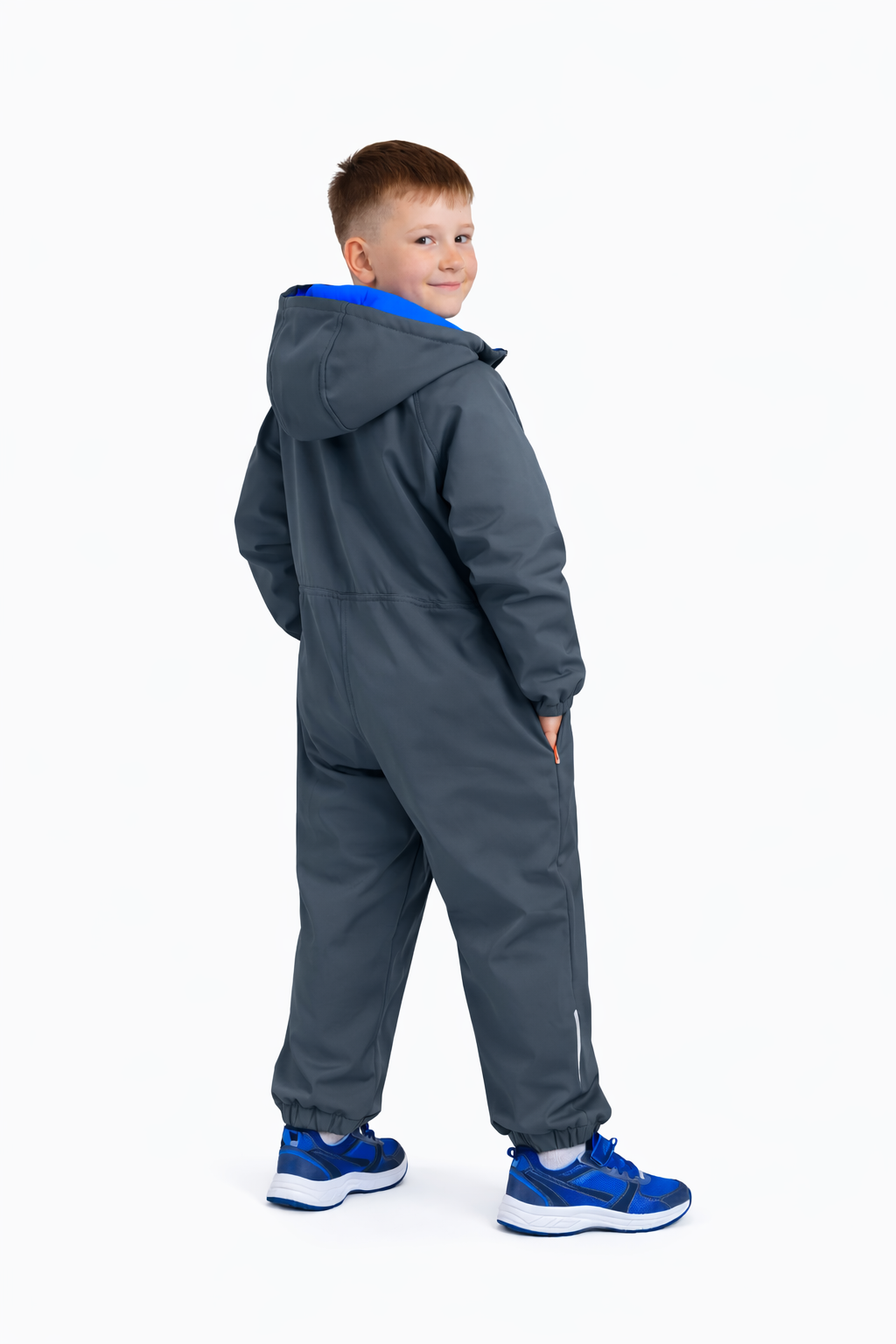 Комбинезон ILVES ILV-A-180/19_серый/синий - фото 3