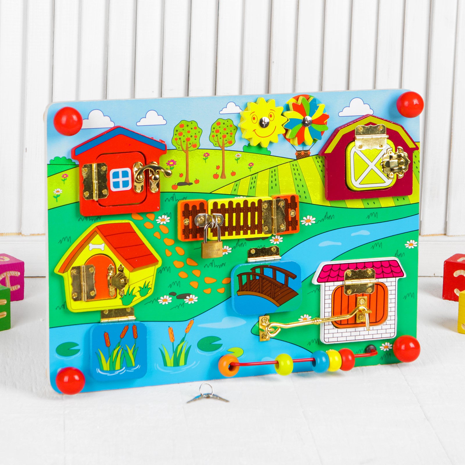 Игрушка Sima-Land бизиборд - фото 1