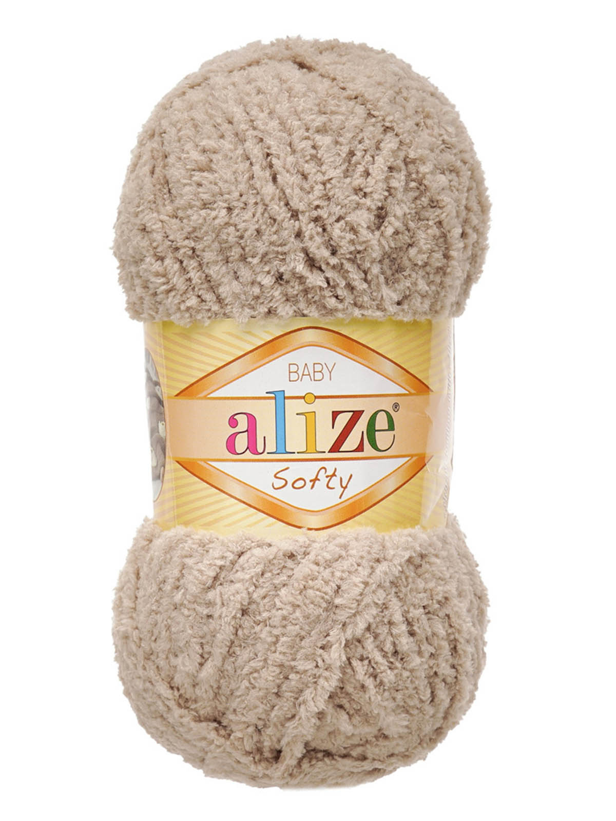 Пряжа для вязания Alize softy 50 гр 115 м микрополиэстер мягкая фантазийная 115 лунный луч 5 мотков - фото 3