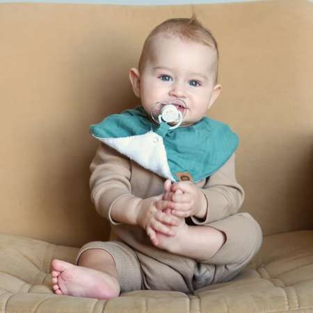Нагрудник Happy Baby текстиль