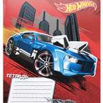Тетрадь Hot Wheels линейка 18 лист.