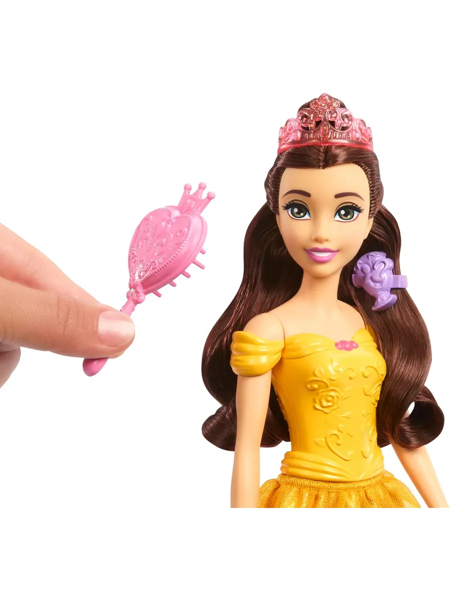Кукла классическая Disney Princess Белль и лошадь Филипп 122617 - фото 5