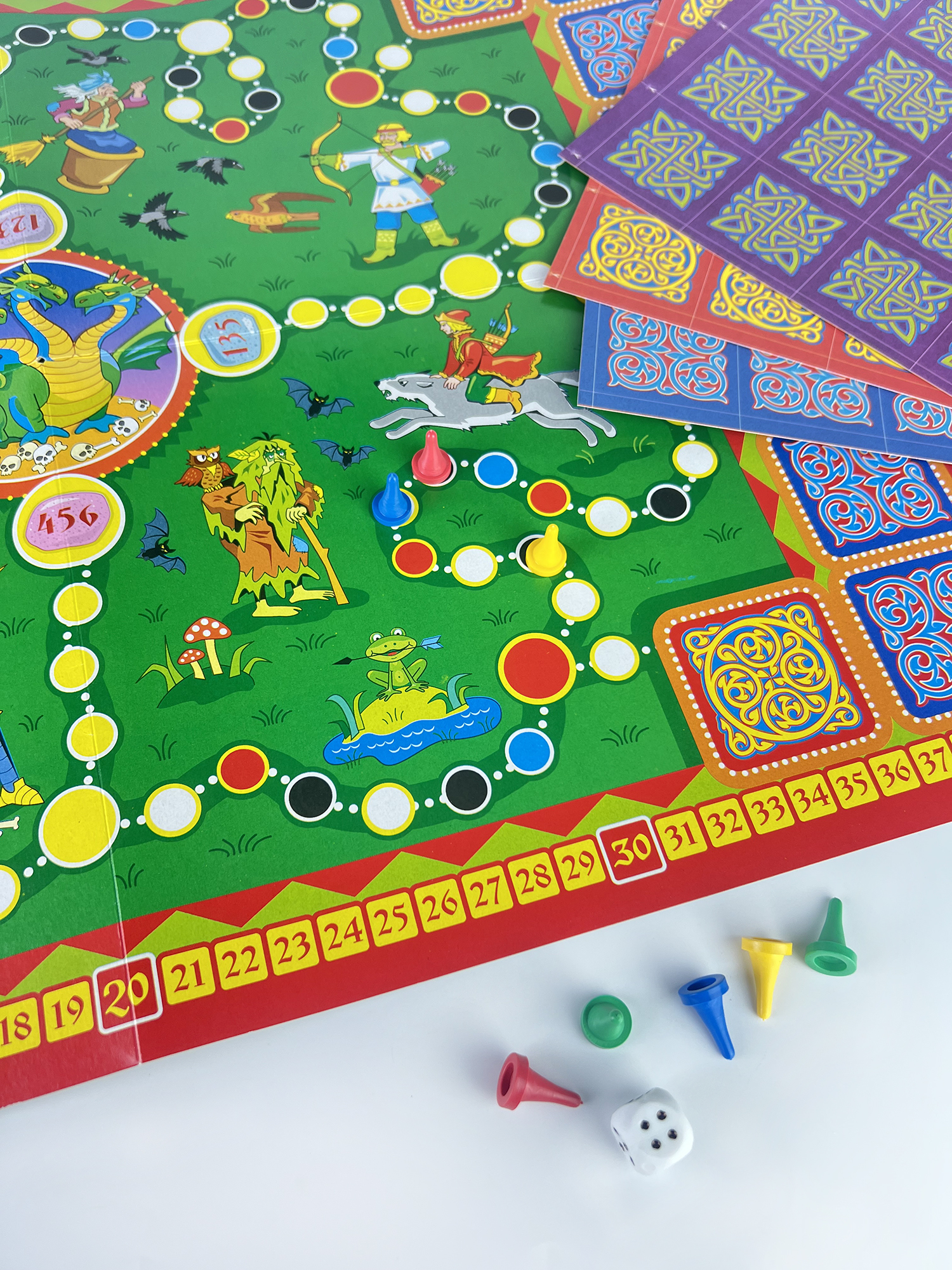 Настольная игра Дрофа-Медиа Богатырские приключения - фото 7