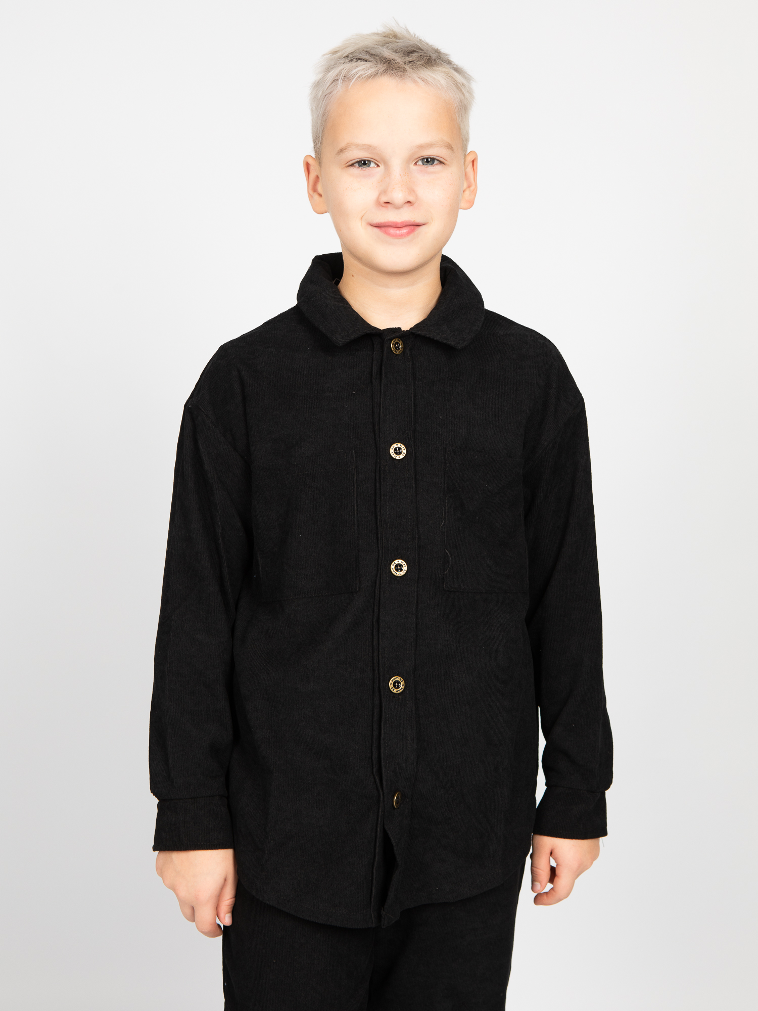 Костюм ЛАДОШКИ Костюм Вельвет черный - фото 7