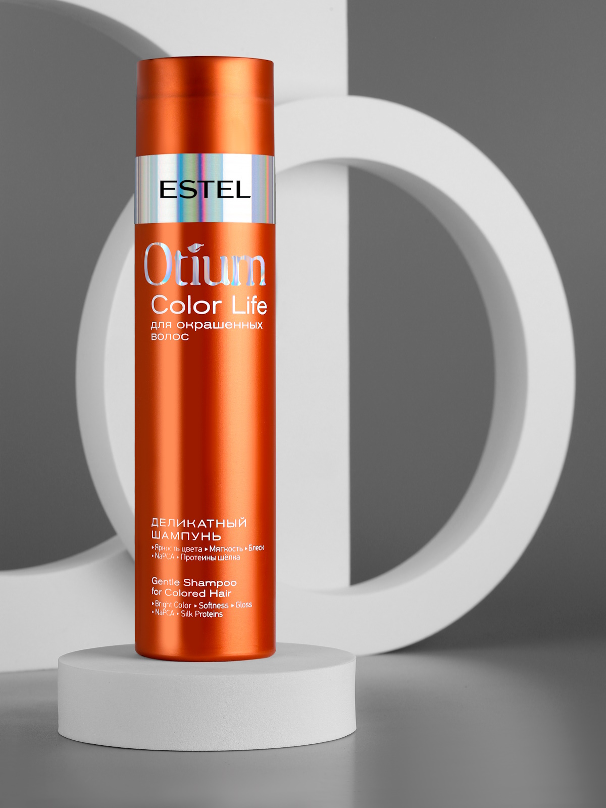 Шампунь ESTEL OTIUM COLOR LIFE деликатный 250 мл 1 шт. - фото 3