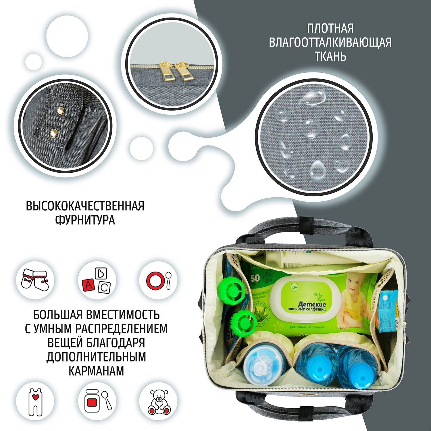 Рюкзак Nuovita CAPCAP mini - фото 4