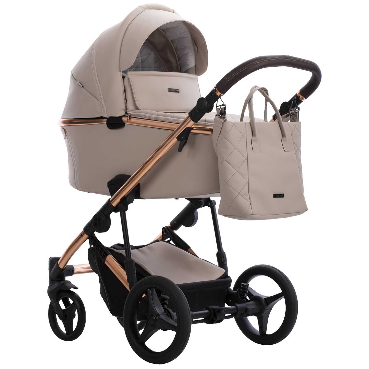 Коляска 2в1 Bebetto Loren Premium Сlass - фото 3