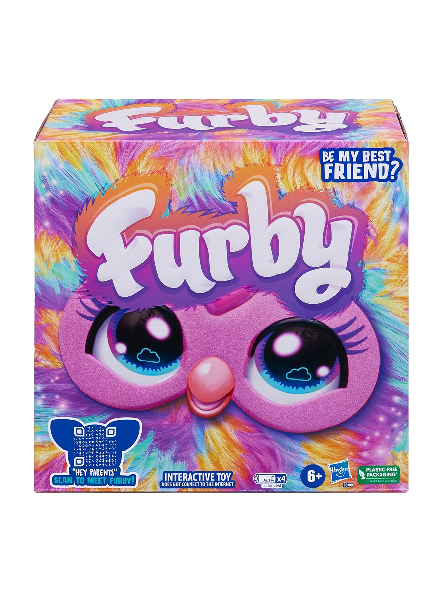 Мягкая игрушка Hasbro Furby Ферби радужный робот - фото 4