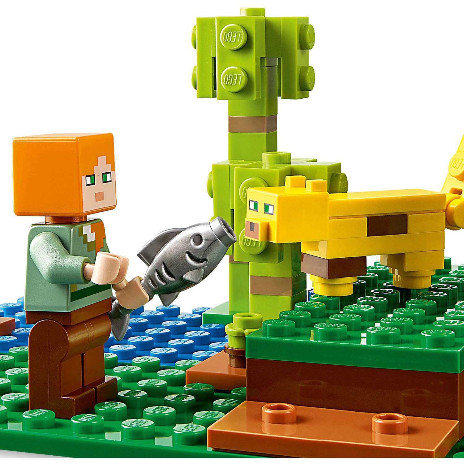 Конструктор LEGO Minecraft Питомник панд блочный - фото 18