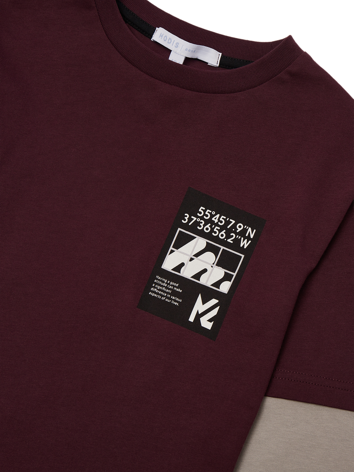 Лонгслив MODIS M252K00130GR64 - фото 3