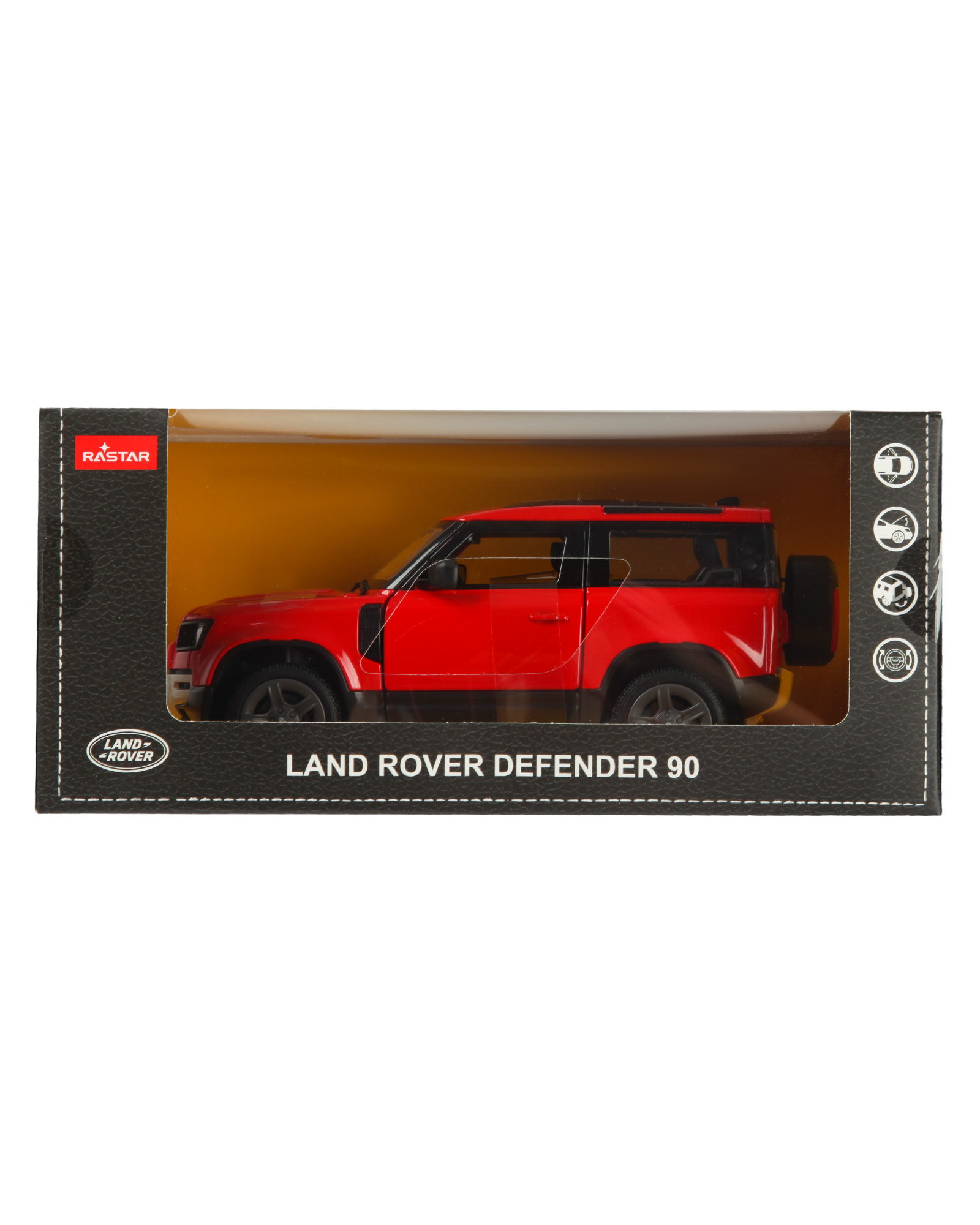 Автомобиль Rastar Land Rover Defender 90 1:24 64700-R - фото 7