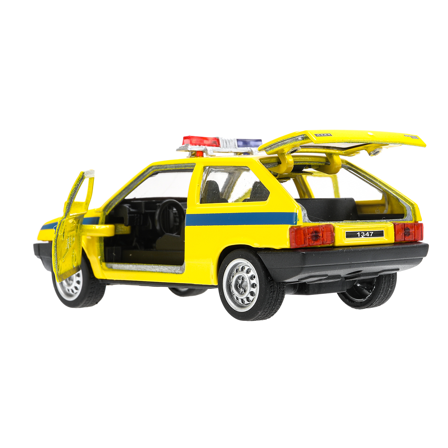 Полицейская машина Технопарк LADA Спутник 380536 - фото 11