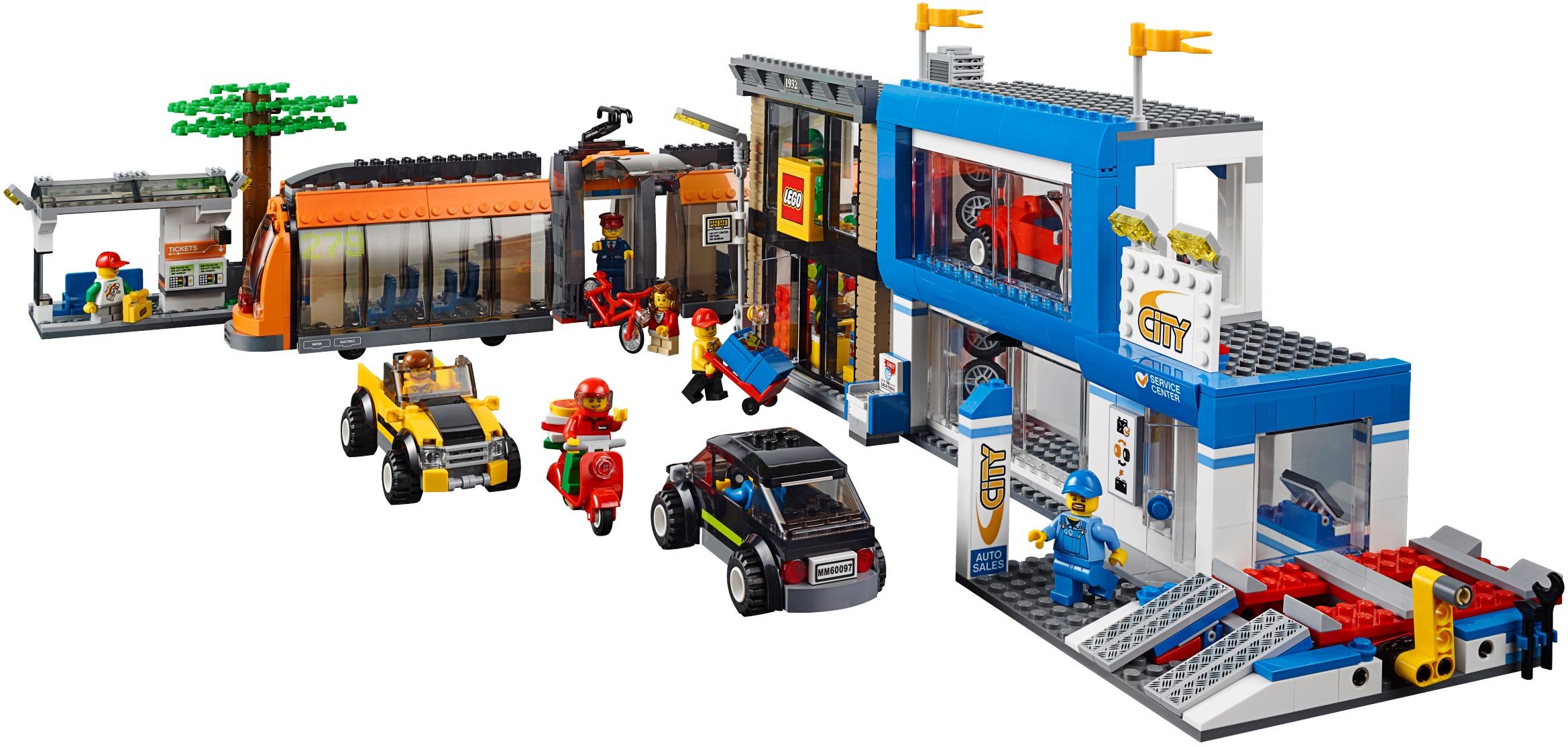 Конструктор LEGO City 60097 1683 дет. - фото 2