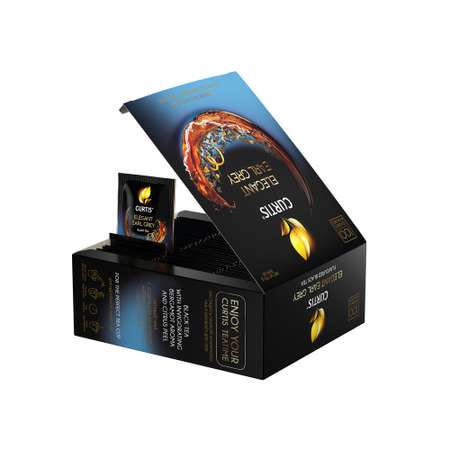 Чай Curtis черный Elegant Earl Grey 100 пакетиков