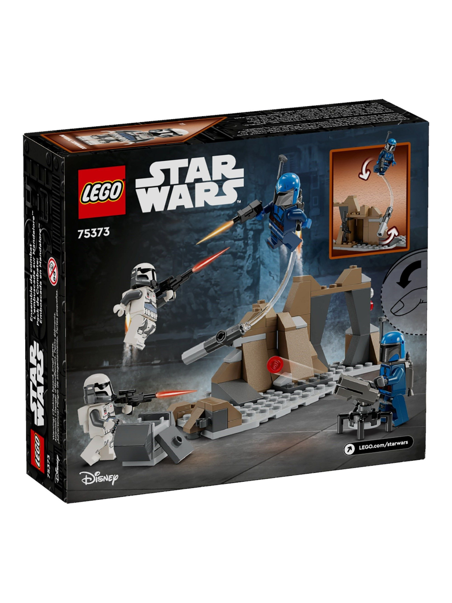 Конструктор LEGO Star Wars Засада на Мандалоре 109 дет. - фото 8