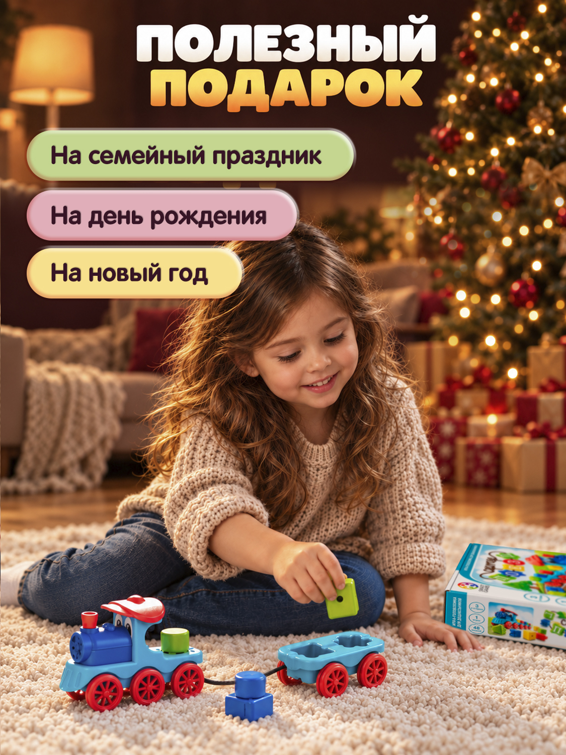 Настольная игра Bondibon логическая ПОЕЗД СОРТЕР - фото 9