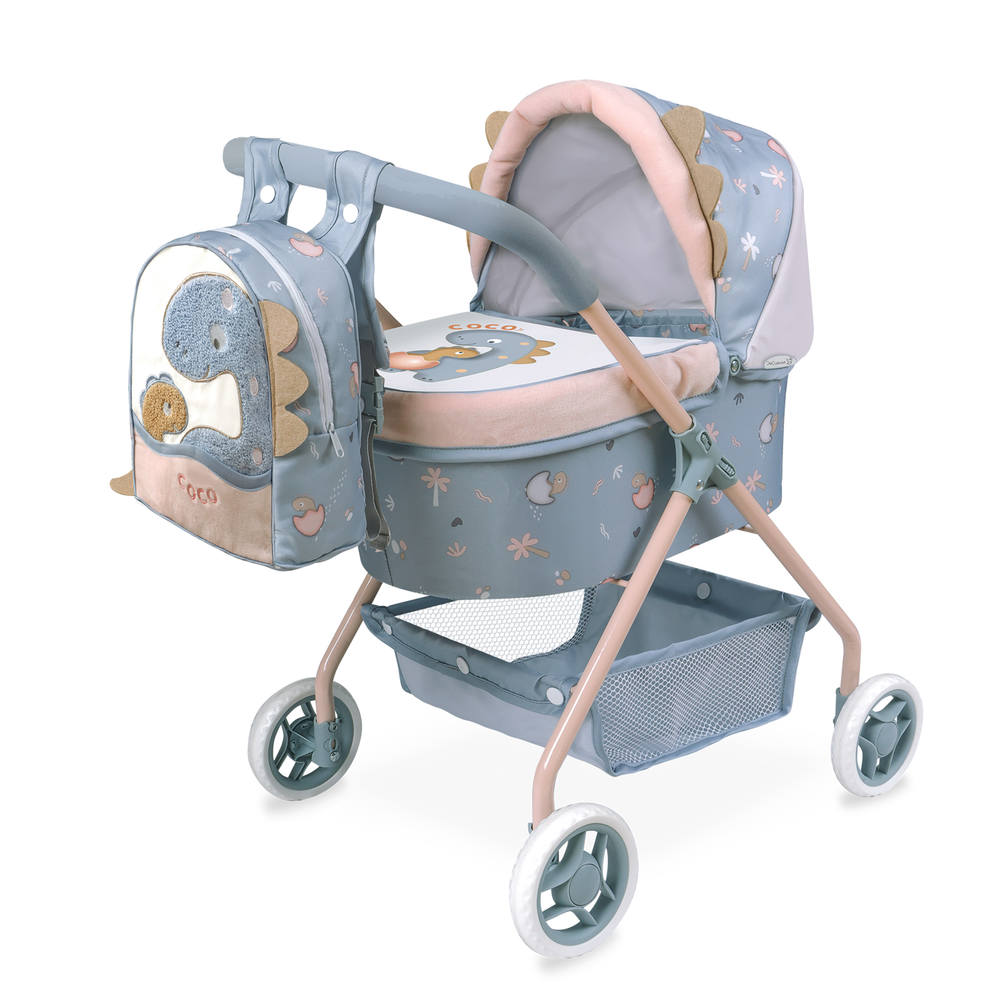 Коляска-люлька для кукол DeCuevas Toys 86080 - фото 1