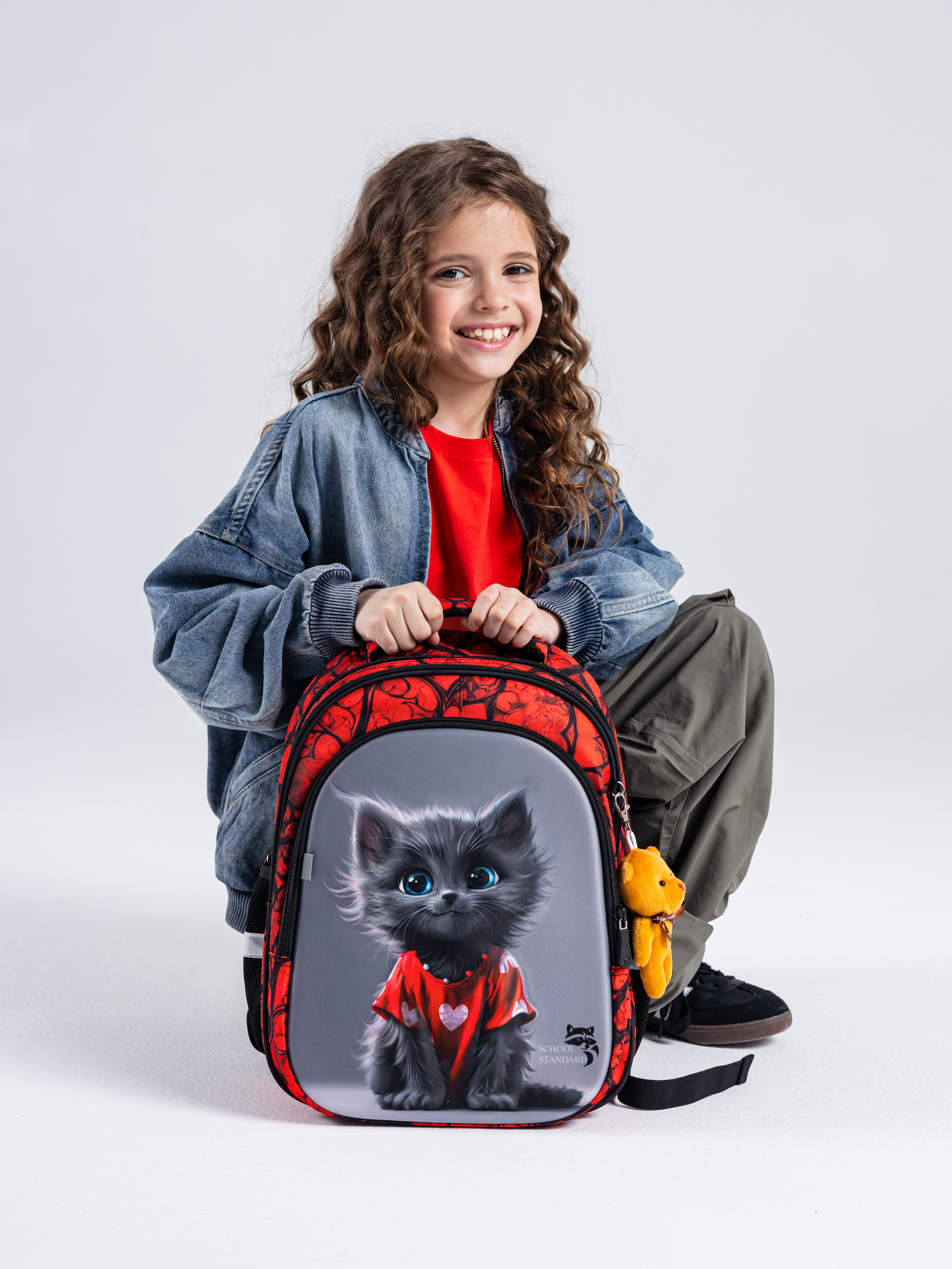 Рюкзак School Standard первокласснику набор 4 в 1 - фото 6