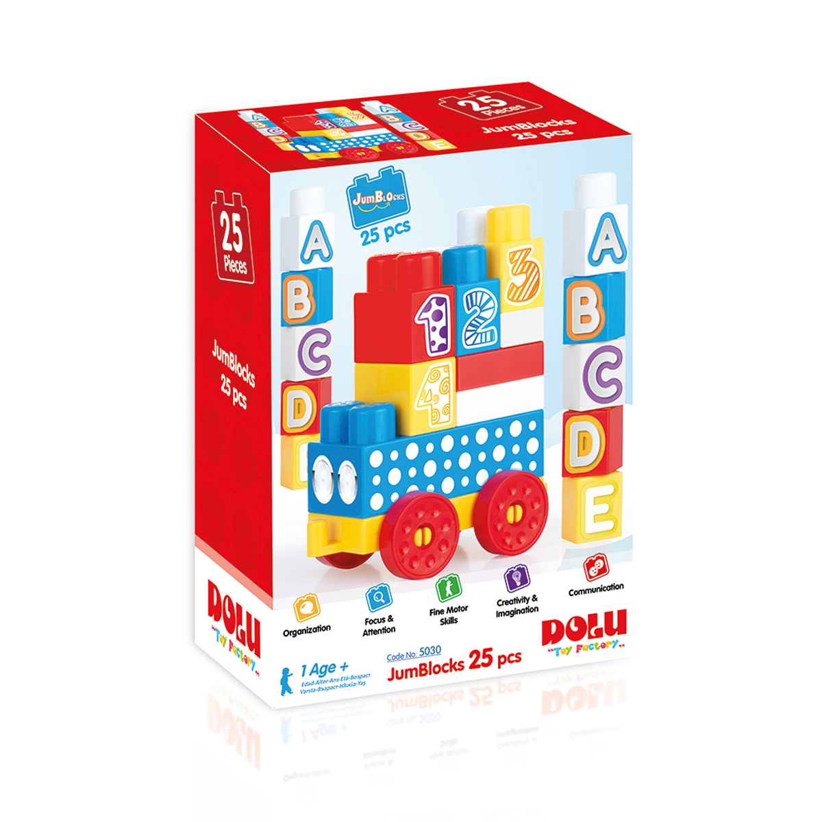 Конструктор Dolu Mega blocks блочный - фото 1