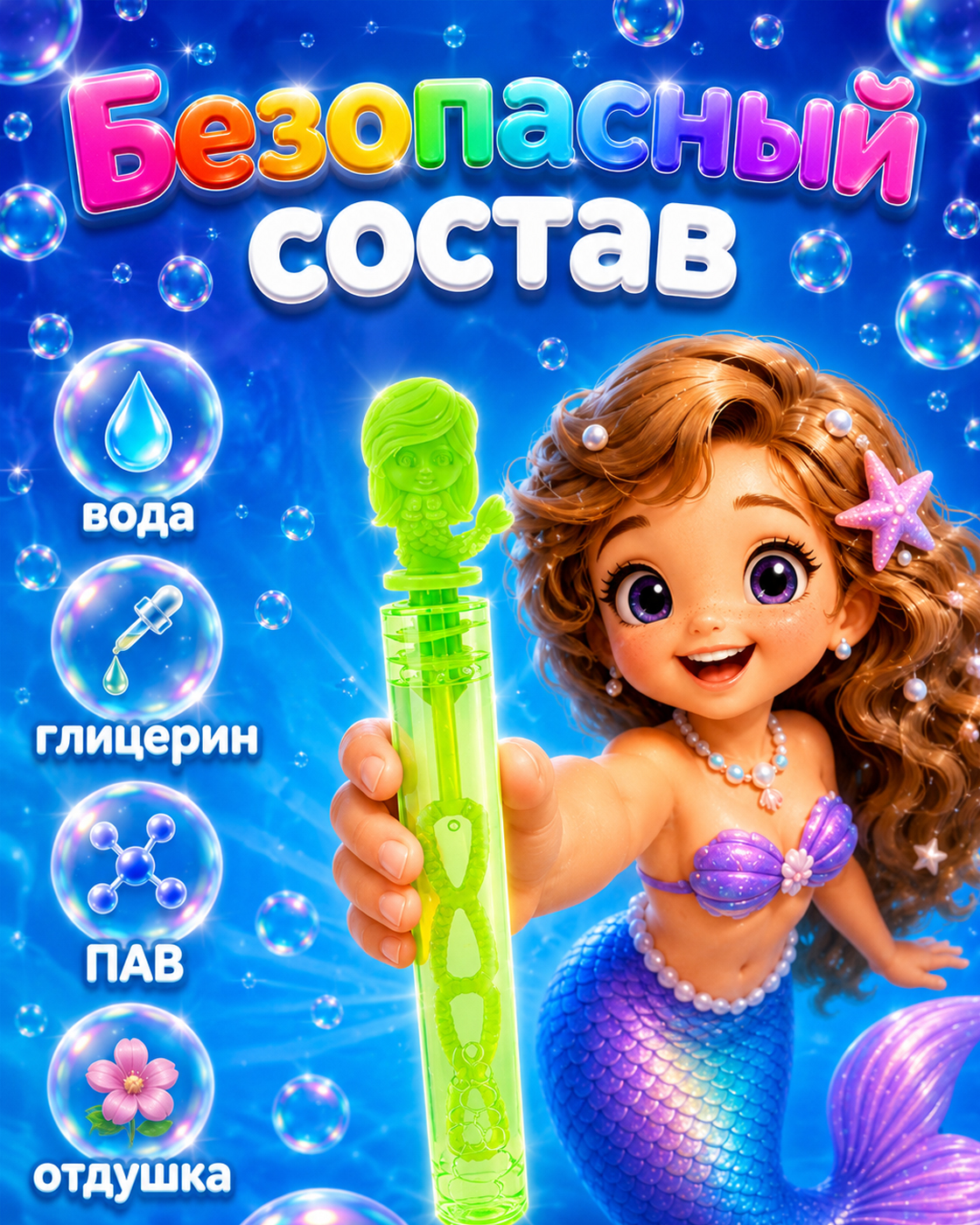 Мыльные пузыри 1TOY набор 48 штук - фото 2