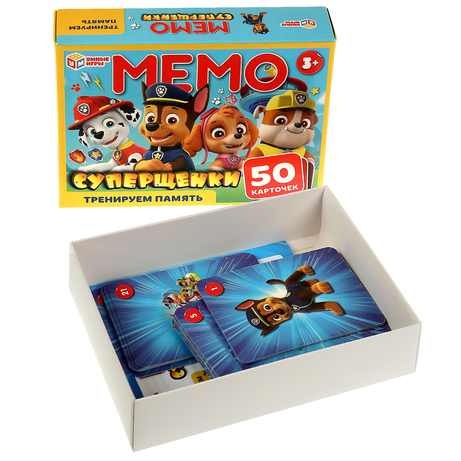 Настольная игра Умные игры Мемо Суперщенки - фото 2